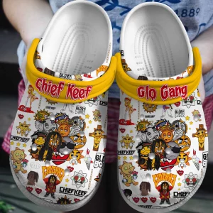 Chief Keef Glo Gang Clogs