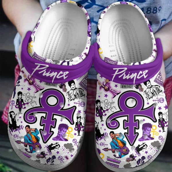 Prince Purple Rain Clogs