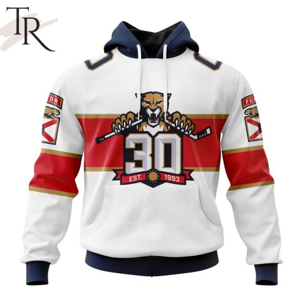 NHL Florida Panthers Custom Name Number 90s Throwback Vintage Away