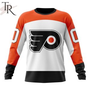 NHL Philadelphia Flyers Custom Name Number Specialized Retro Concepts Jersey  T-Shirt