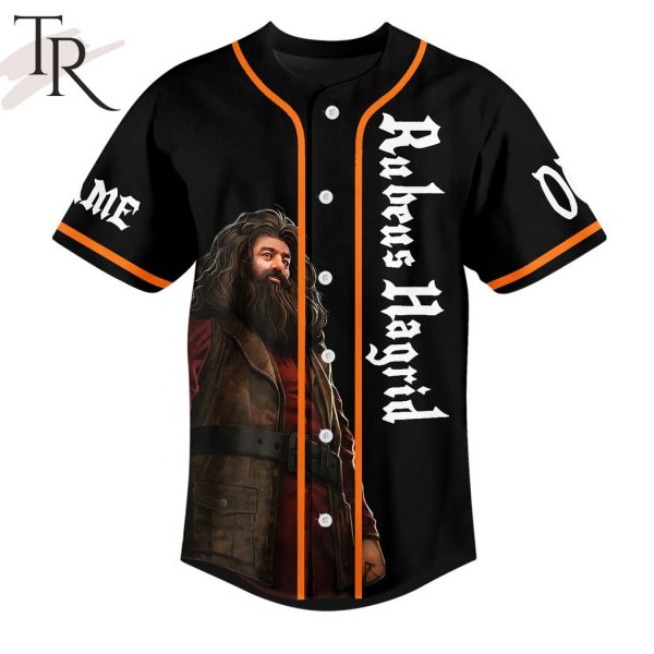 Personalized Rubeus Hagrid Pumpkin Farm Magically Grovn Baseball Jersey