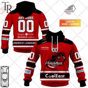 Personalized Metal Ligaen Rungsted Seier Capital Home Jersey 2324 Style Hoodie