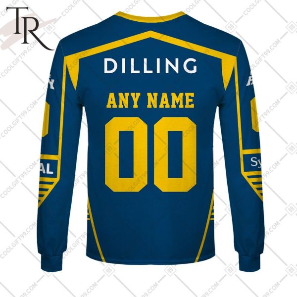 Personalized Metal Ligaen Herning Blue Fox Home Jersey 2324 Style Hoodie