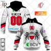 Personalized NL Hockey SC Bern Away Jersey Style Hoodie