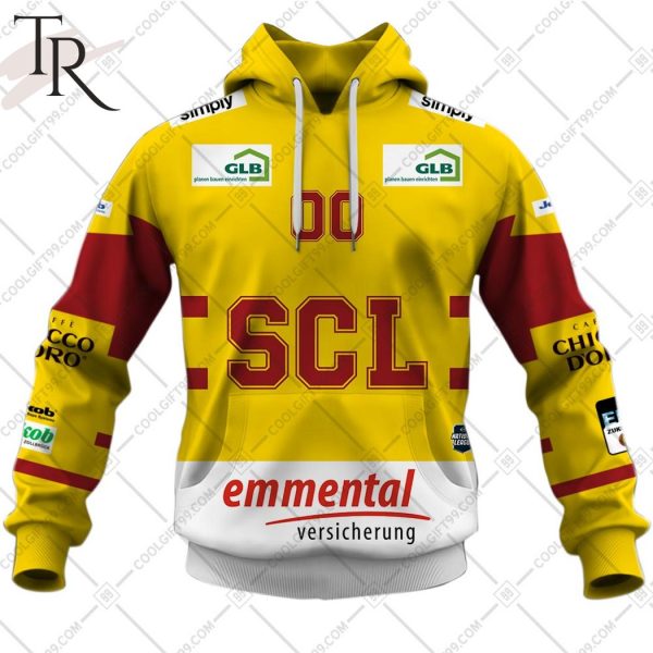 Personalized NL Hockey SCL Tigers Away Jersey Style Hoodie
