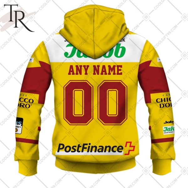 Personalized NL Hockey SCL Tigers Away Jersey Style Hoodie