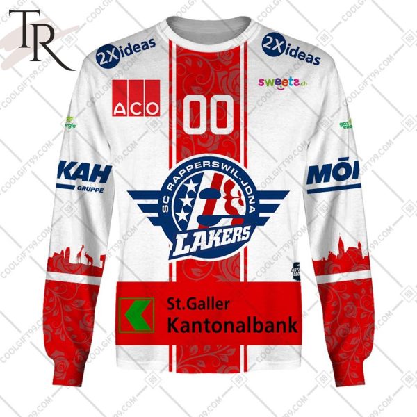 Personalized NL Hockey SCRJ Lakers Away Jersey Style Hoodie