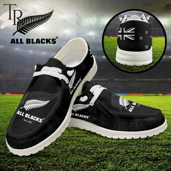 New Zealand x Rugby World Cup Custom Hey Dude Shoes