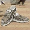 NFL Detroit Lions Military Camouflage Design Hey Dude Shoes Football