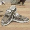 NFL New Orleans Saints Military Camouflage Design Hey Dude Shoes Football