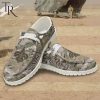 NFL New England Patriots Military Camouflage Design Hey Dude Shoes Football