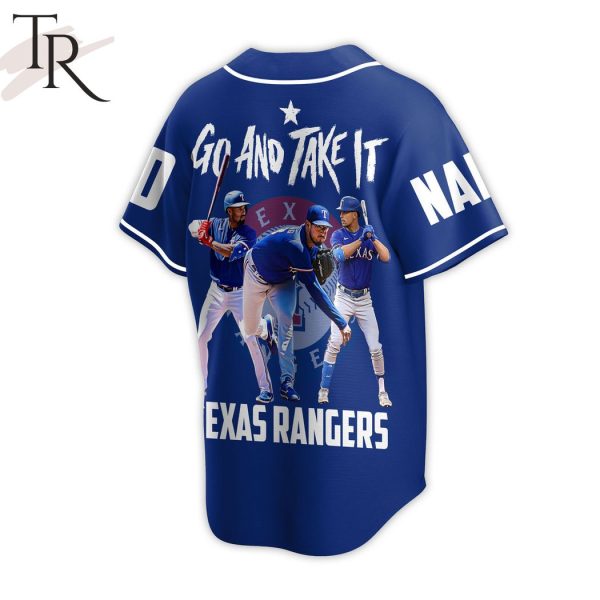 Texas Rangers Stitch CUSTOM Baseball Jersey 