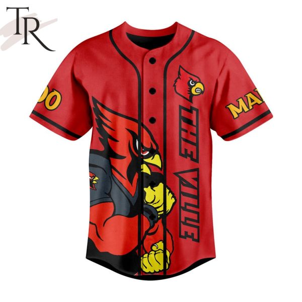 Personalize The Ville Louisville Cardinals Go Cards Baseball