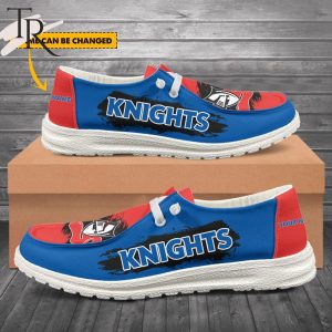 NRL Newcastle Knights New Personalized Hey Dude Shoes Gift For Fans – Limited Edition