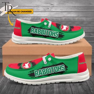 NRL South Sydney Rabbitohs New Personalized Hey Dude Shoes Gift For Fans – Limited Edition