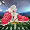 Custom Name NCAA NC State Wolfpack Football Team And Monster Paws Hey Dude Shoes