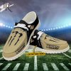 Custom Name NCAA West Virginia Mountaineers Football Team And Monster Paws Hey Dude Shoes