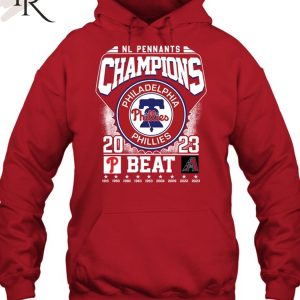 Limited Edition Philadelphia Phillies Beat D Backs T-Shirt