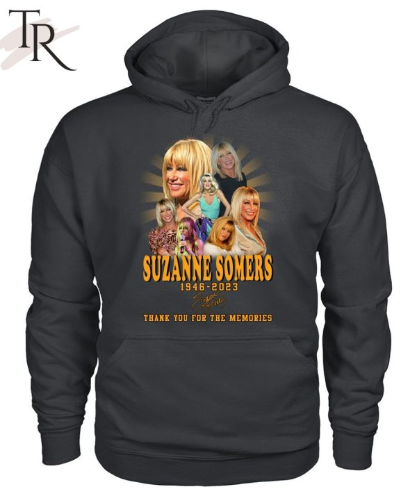 Suzanne Somers 1946 – 2023 Thank You For The Memories T-Shirt