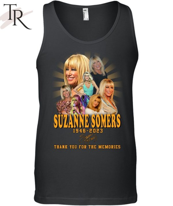 Suzanne Somers 1946 – 2023 Thank You For The Memories T-Shirt