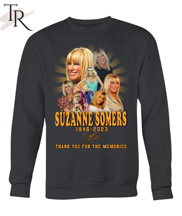 Suzanne Somers 1946 – 2023 Thank You For The Memories T-Shirt