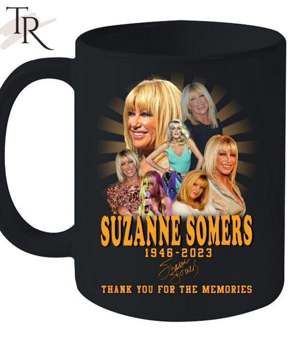 Suzanne Somers 1946 – 2023 Thank You For The Memories T-Shirt