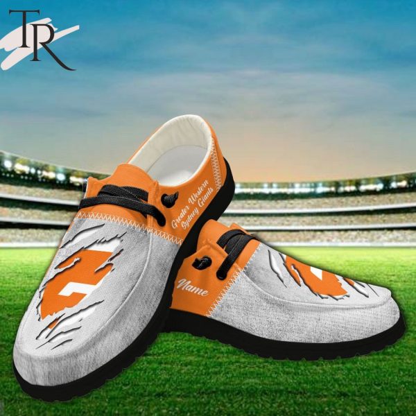 Personalized AFL Greater Western Sydney Giants Hey Dude Shoes For Fan – Limited Edition