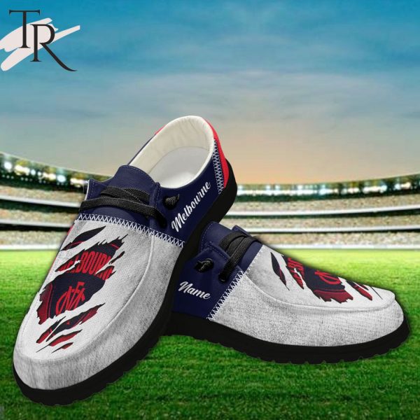 Personalized AFL Melbourne Demons Hey Dude Shoes For Fan – Limited Edition
