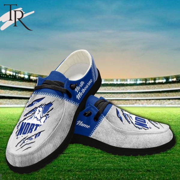 Personalized AFL North Melbourne Hey Dude Shoes For Fan – Limited Edition