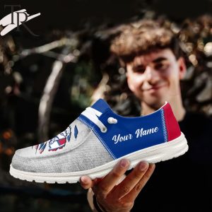 Personalized AFL Western Bulldogs Hey Dude Shoes For Fan – Limited Edition