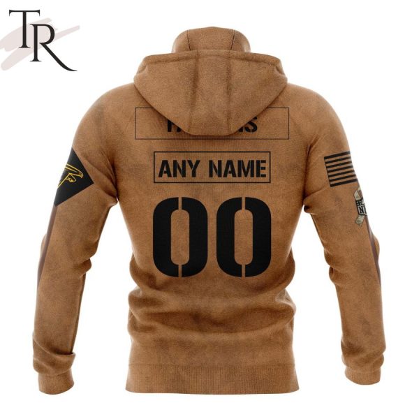 Falcons best sale military hoodie