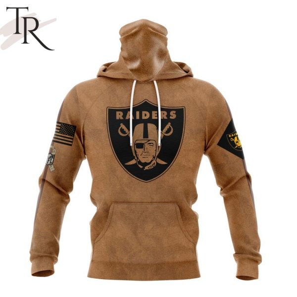 NFL Las Vegas Raiders Special Salute To Service For Veterans Day Full Printed Hoodie