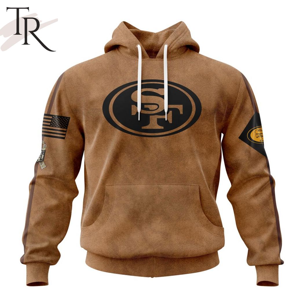 NFL San Francisco 49ers Special Salute To Service For Veterans Day Full  Printed Hoodie - Torunstyle