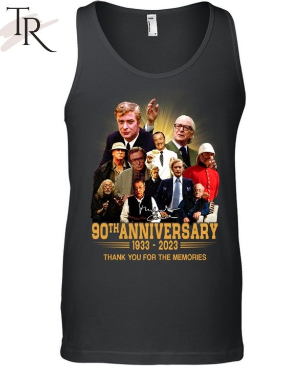 Michael Caine 90th Anniversary 1933 – 2023 Thank You For The Memories T-Shirt