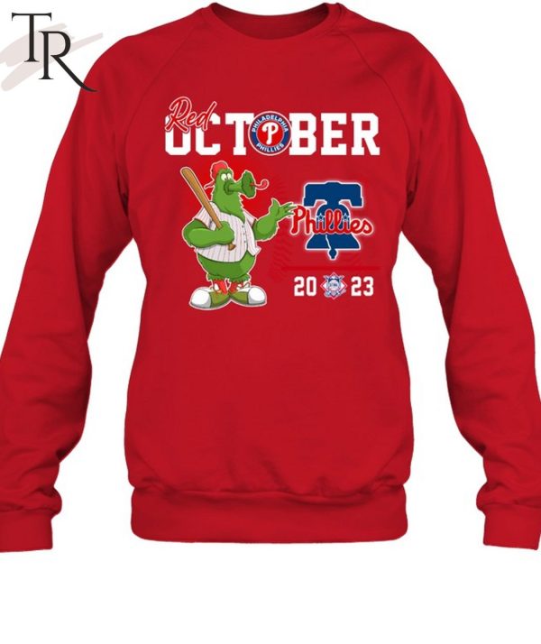 Phillies Red Take October 2023 Long Sleeve Shirts