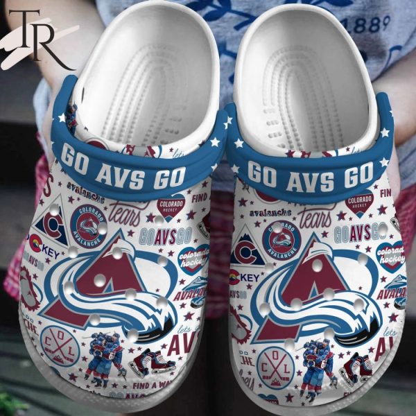 Go Avs Go Colorado Hockey Colorado Avalanche Clogs