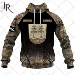 Personalized SHL Timra IK Hunting Camo Style Hoodie