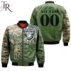NFL Los Angeles Chargers Special Camo Design For Veterans Day Bomber Jacket