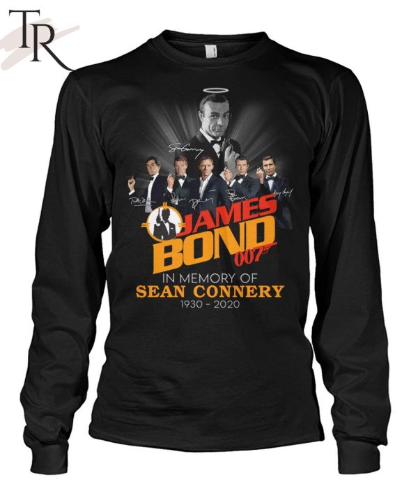 Jame Bond 007 In Memory Of Sean Connery 1930 – 2020 T-Shirt