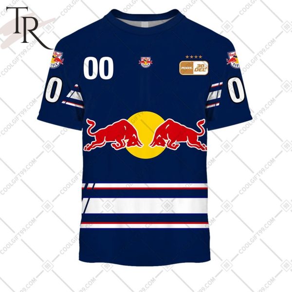 DEL EHC Red Bull Munchen 2324 Home Jersey Style Hoodie