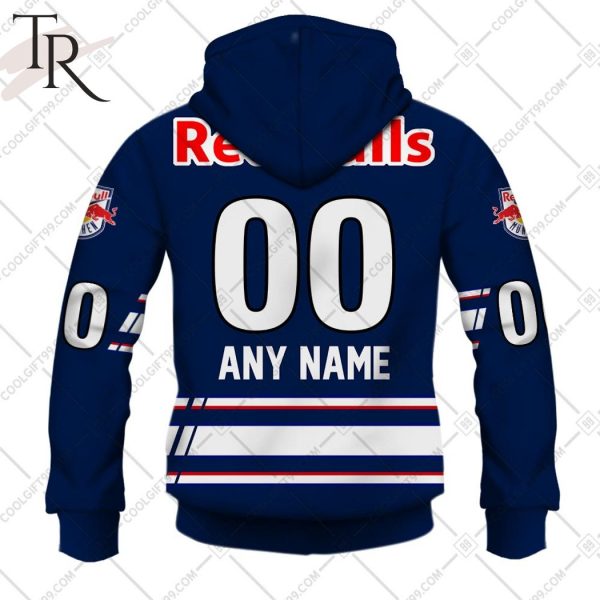 DEL EHC Red Bull Munchen 2324 Home Jersey Style Hoodie