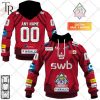 DEL ERC Ingolstadt 2324 Home Jersey Style Hoodie