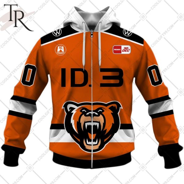 DEL Grizzlys Wolfsburg 2324 Home Jersey Style Hoodie