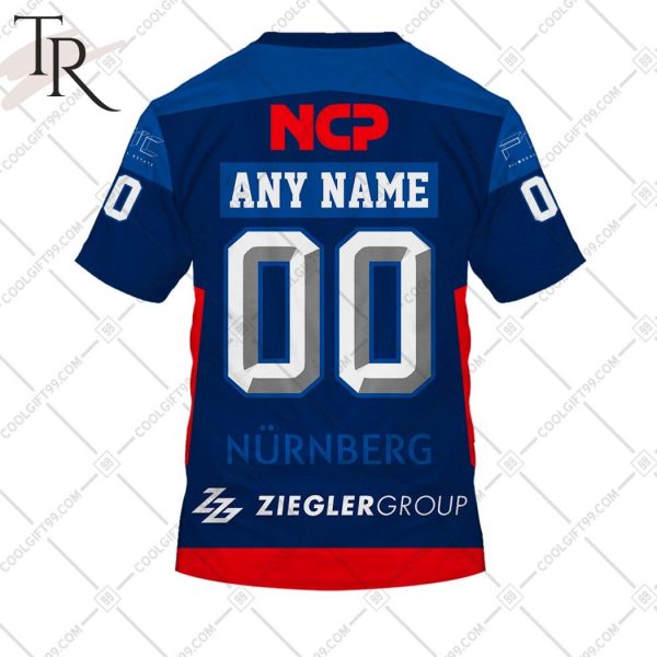 DEL Nurnberg Ice Tigers 2324 Home Jersey Style Hoodie