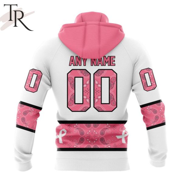 NEW] Personalized NHL Anaheim Ducks In Classic Style With Paisley! IN OCTOBER WE WEAR PINK BREAST CANCER Hoodie