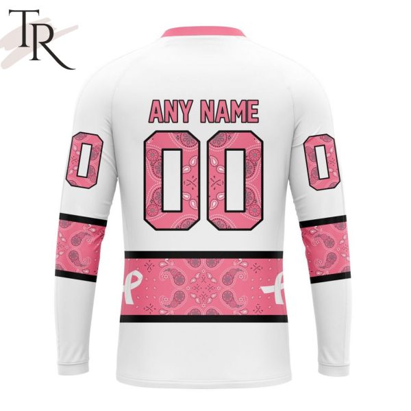 NEW] Personalized NHL Anaheim Ducks In Classic Style With Paisley! IN OCTOBER WE WEAR PINK BREAST CANCER Hoodie