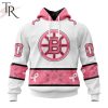 NEW] Personalized NHL Arizona Coyotes In Classic Style With Paisley! IN OCTOBER WE WEAR PINK BREAST CANCER Hoodie