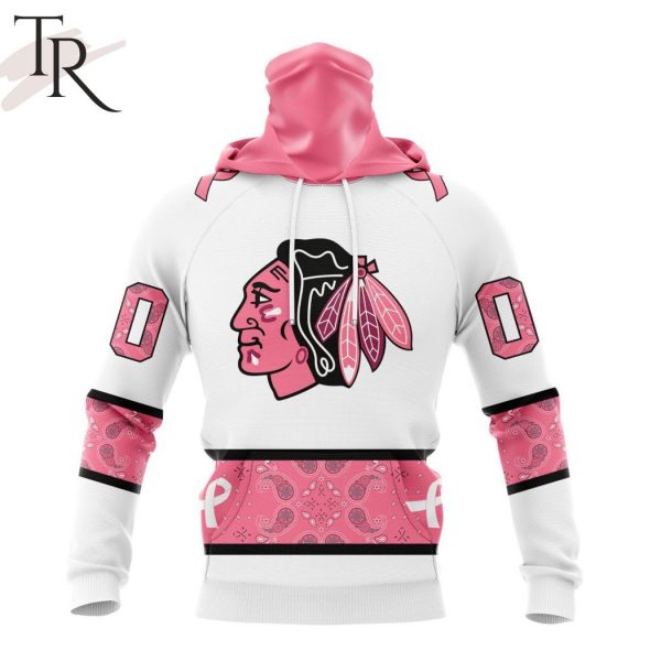 NEW] Personalized NHL Chicago Blackhawks In Classic Style With Paisley! IN OCTOBER WE WEAR PINK BREAST CANCER Hoodie