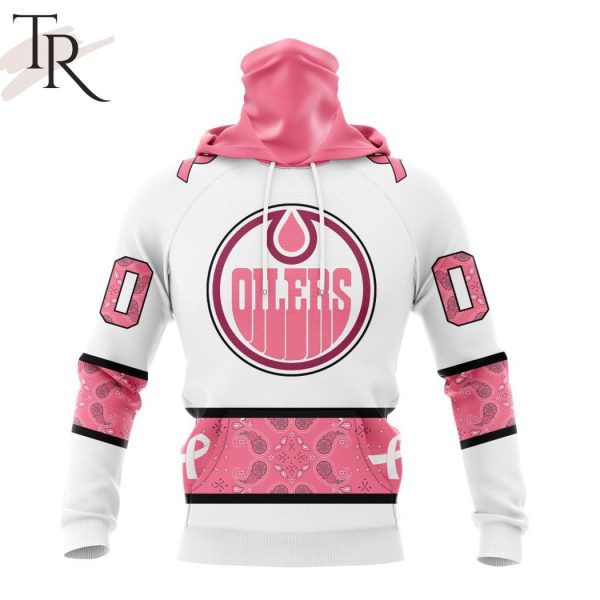 NEW] Personalized NHL Edmonton Oilers In Classic Style With Paisley! IN OCTOBER WE WEAR PINK BREAST CANCER Hoodie
