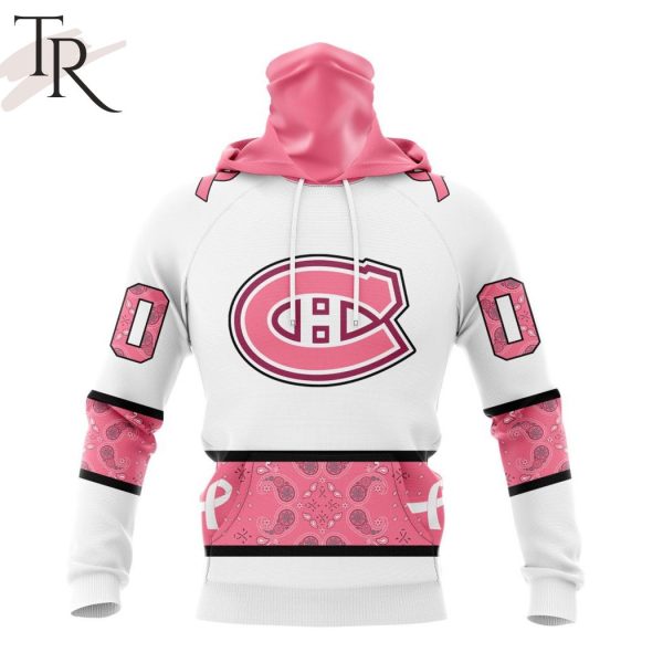 NEW] Personalized NHL Montreal Canadiens In Classic Style With Paisley! IN OCTOBER WE WEAR PINK BREAST CANCER Hoodie